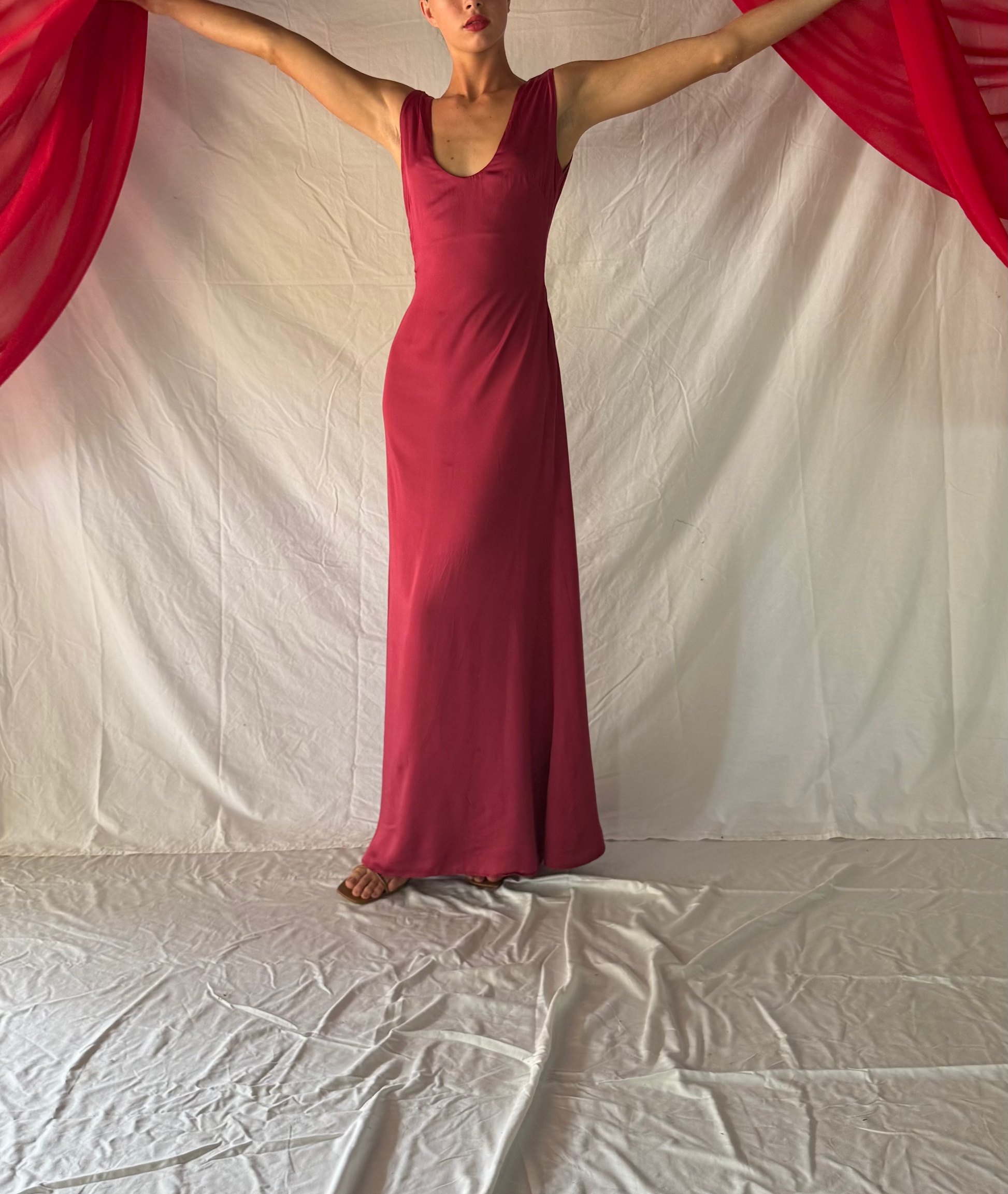 Merlot Maxi Dress