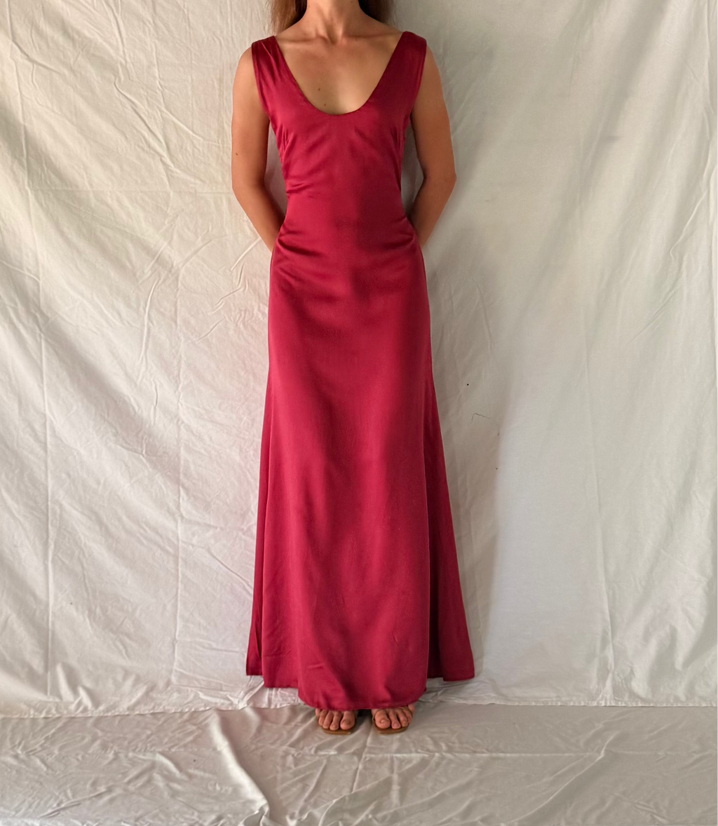 Merlot Maxi Dress
